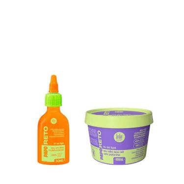 Imagem de Kit Lola Papo Reto com Mascara 100ml e Óleo 50ml - Lola Cosméticos
