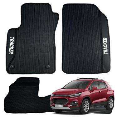 Imagem de Tapete Emborrachado Para Tracker 2014 2015 2016 2017 2018 2019 Kit Aut