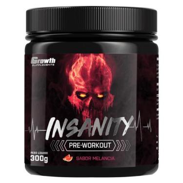 Imagem de Pré-treino insanity 300g - (frutas vermelhas) - Growth