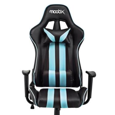 Imagem de Cadeira Gamer MoobX NITRO Preto e Azul