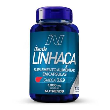Imagem de Nutrends Óleo De Linhaça 1000Mg 120 Cápsulas