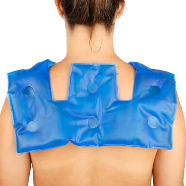 Imagem de Bolsa Térmica Gel para Ombros Hot/Cold, Ortho Pauher, Azul, Único