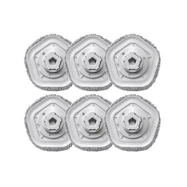 Imagem de Compatible With Dreame Bot W10 / W10 PRO Accessories Robot Vacuum Cleaner HEPA Filter Main Side Brush Mop Cloth Pad Replacement Parts(6PCS)