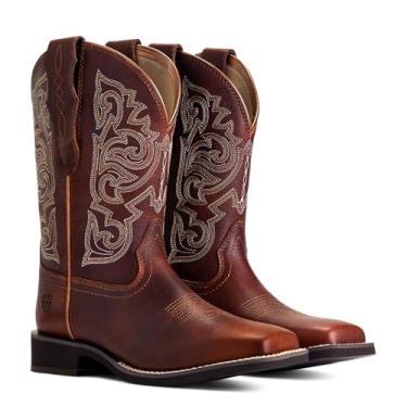 Imagem de ARIAT Bota feminina Delilah Stretchfit western, Sidra temperada, 8