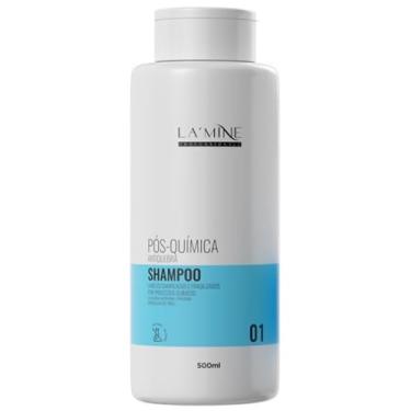 Imagem de Lamine, Shampoo para cabelos, Pós Química, 500ml, Branco