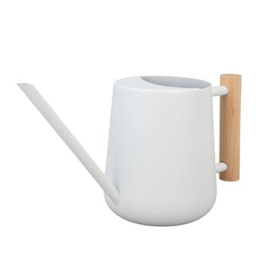 Imagem de Regador de Plantas Regador para Plantas de Interior Regadores Pequenos para Plantas Domésticas, Flores de Jardim, Cabo de Madeira, Bico Longo, Regador para Plantas Externas