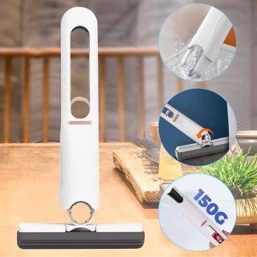 Imagem de Mini Mop Esfregão Branco Para Cozinha Piso E Vidros