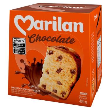 Imagem de Panettone Gotas Chocolate 400G Marilan