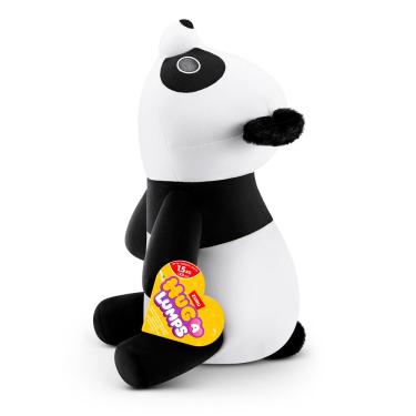 Imagem de Pelúcia Hug-A-Lumps Média 1,5kg - Panda Pete