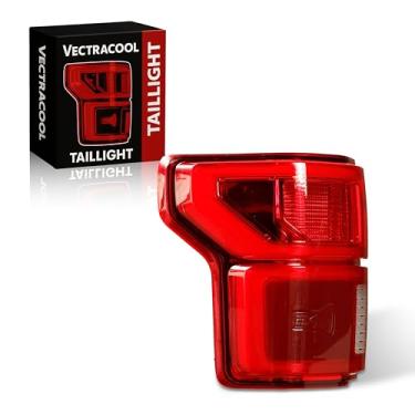 Imagem de Luz traseira esquerda tipo LED com ponto cego compatível com Ford F-150 2018-2020 Substituição # FO2800268 FO2800268C KL3Z13405B