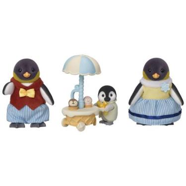 Imagem de Sylvanian Families Família Dos Pinguins - com Acessórios Epoch 3 Bonec