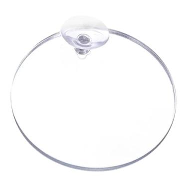 Imagem de Generic Espelho de acrílico para treinamento de peixes betta, ideal para exercícios e decoração de aquários, 6cm