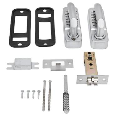 Imagem de Fechadura de portão, fechadura de combinação silenciosa para portão de cerca interna e externa para portão
