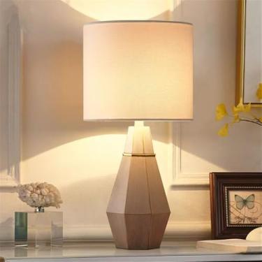 Imagem de Luminária de mesa LED de luxo contemporânea, inspirada na criatividade americana, ideal para sala de estar, quarto, escritório, casa de campo ou hotel (Estilo 128)