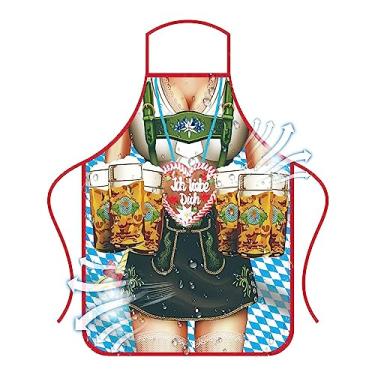 Imagem de avental alemão do partido | Avental de Oktoberfest à prova de óleo para fantasia de festa alemã de Oktoberfest - Avental Lederhosen, avental engraçado da Baviera Oktoberfest para cozinha Hoghaki
