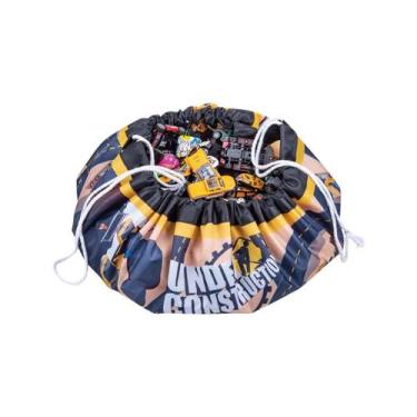 Imagem de Tapete Pista De Atividades Construção Com Carrinhos Express - Multikid