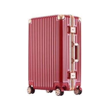 Imagem de Mala elegante equipada com bolsa portátil TSALok e-type resistente a impactos, anti-roubo e impermeável, carrinho silencioso de vários estágios, bolsa portátil rotativa de 360 graus, adequada para