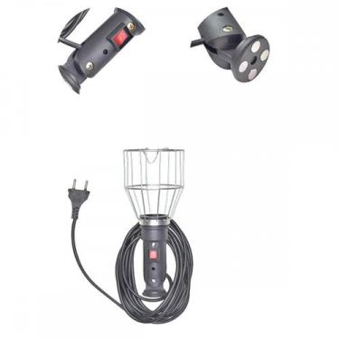 Imagem de Pendente Arame Com Garra Bateria 7M Grande Braco Articulado Com Chave 