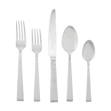 Imagem de Mikasa 5154346 Kyler Conjunto de talheres de aço inoxidável com 20 peças, serviço para 4 pessoas