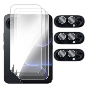 Imagem de Para Honor 500 Pro, Vidro com cola cheia de cola transparente Protetor de tela, Para Honor 500, filme de lente de vidro temperado