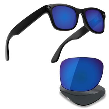 Imagem de Lentes de substituição para óculos inteligentes Ray-Ban Meta Wayfarer RW4006 50 mm (várias opções de matização), Polarizado - Azul celeste, 50