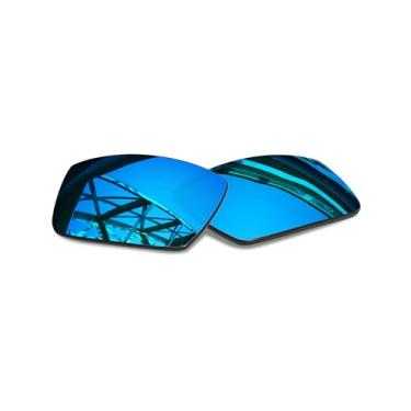 Imagem de SmartVLT Lentes de substituição masculinas Ice Blue para óculos de sol Oakley Canteen 2006