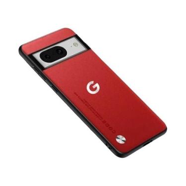 Imagem de Capa De Telefone Em Couro Kevlar Fosco Para Google Pixel, Capa À Prova