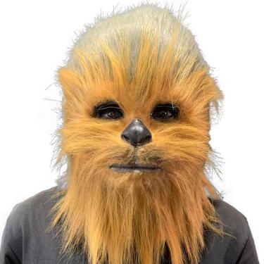 Imagem de Máscara facial completa de festa Chewbaccas M-andalorianss Latex