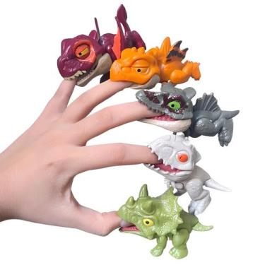 Imagem de Brinquedo Interativo Mini Dinossauro Para Crianças Modelo De Tirano Re