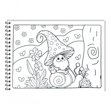 Imagem de Kit 2 Livro De Colorir Cute & Comfy 02 Azul E 04 Rosa