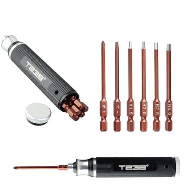 Imagem de T238 - Conjunto de chaves de fenda sextavadas, kit de ferramentas de chave de fenda hexagonal de armazenamento para Airsoft Tool Multi-Axis FPV Racing Drone RC Quadricóptero Helicóptero Modelos de