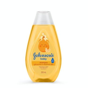 Imagem de Shampoo Para Bebê Johnson's Baby Regular, 200ml, Amarelo