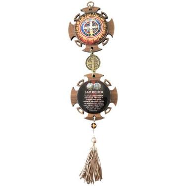 Imagem de Adorno de Porta de São Bento com Medalha - SJO Artigos Religiosos, Mar