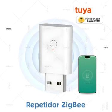 Imagem de Repetidor De Sinal Para Casa Inteligente USB ZigBee 3.0 Extensor Aplic
