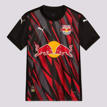 Imagem de Camisa Puma Red Bull Bragantino III 2025 Juvenil-Unissex