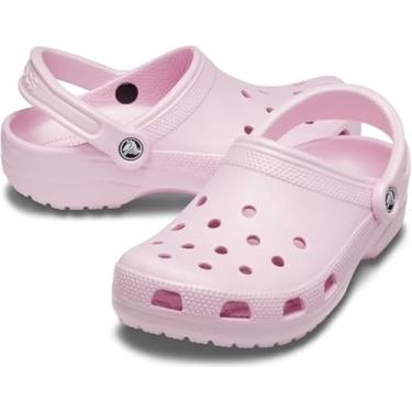 Imagem de Croc Versátil Confort, Leve, Respirável, Antiderrapante, com Alça Traseira, Uso Casual rosa pink