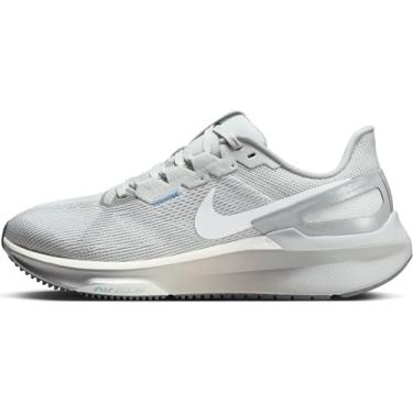 Imagem de Nike Tênis de corrida feminino Structure 25 Road (DJ7884-012, pó fóton/cinza fumê claro/azul psíquico/branco Summit), Pó fóton/cinza fumê claro/azul psíquico/branco Summit, 38