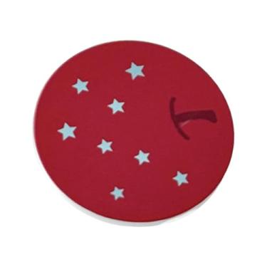 Imagem de Ｂｅｓｇａ Porta-copos, Porta-copos para Café, Térmico, Antiderrapante, Absorvente, Criativo, para Mesa, Sala de Jantar, área Externa, em Formato de Maçã, Tamanho real