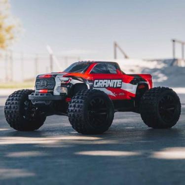 Imagem de Automodelo Arrma 1/18 Granite Grom Mega 380 4WD RTR, Vermelho