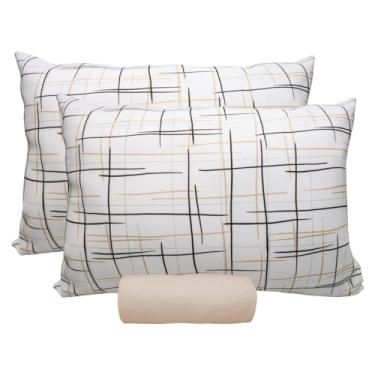 Imagem de Jogo de Lençol Portallar Casa 100% Algodão Queen Bruxelas/Bege Caqui