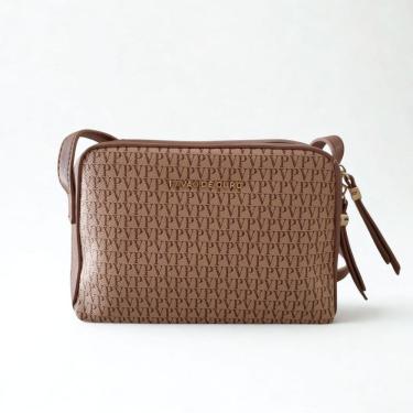 Imagem de Bolsa feminina transversal pequena Pavão de Ouro