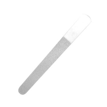 Imagem de Lixa de Dedos Profissional Diamante 6 Polegadas Unha Metal para Unhas Pé Grossas e Fungosas Lixas Emery Pés Mulheres Homens Garra Cão com Cabo Reforçado Fungosa Grossa Dois Lados Forma Larga Trava Gir