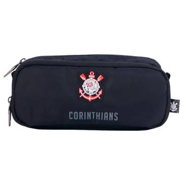 Imagem de Estojo Escolar Infantil 2 Divisórias Corinthians Poderoso