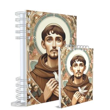 Imagem de Agenda Católica 2026 + Bloco de Anotações, São Francisco, Rosa, Capa 4