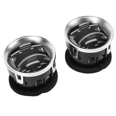 Imagem de aqxreight Substituição da Grelha de Ventilação do Duto do Painel de 2 Peças para Lobo 2009-2014 Carros AC Aquecedor Louvre Vent 9L3Z19893AA Números de Peça Adequados para Painel LouvreDashboard Duct