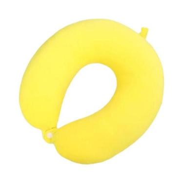 Imagem de Almofada De Pescoço Em Forma De U Confortável E Macia Para Viagens E C