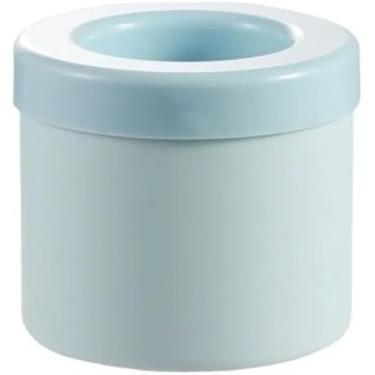 Imagem de Molde De Silicone Para Cubos De Gelo Balde Redondo De Verão Frigorífico Criativo Ferramentas De (1 peça azul)