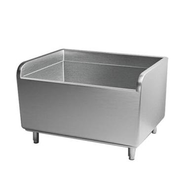 Imagem de Pia de esfregão de piso de aço inoxidável, pia de aço inoxidável independente, pia de esfregão de piso comercial com bacia profunda, pia de piso de aprofundamento de grande capacidade de aço