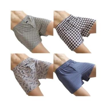 Imagem de Calças Aro Masculinas plus Size Em Algodão, Largas, De Cintura Alta, R