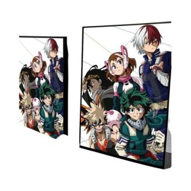 Imagem de Pôsteres De Anime My Hero Academia, Adesivos Kawaii De Papel Branco, D